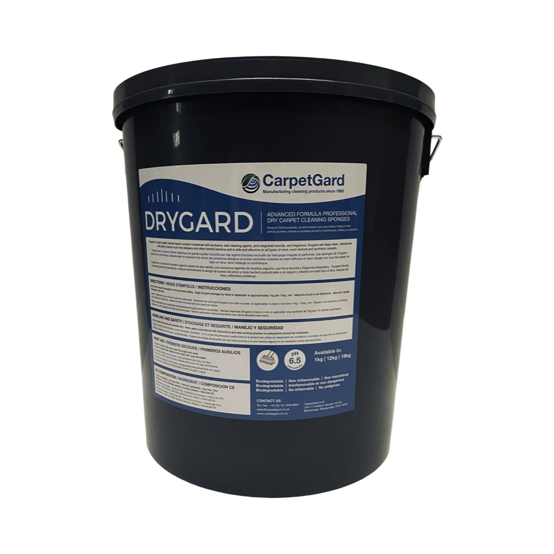 Drygard dry carpet cleaning powder